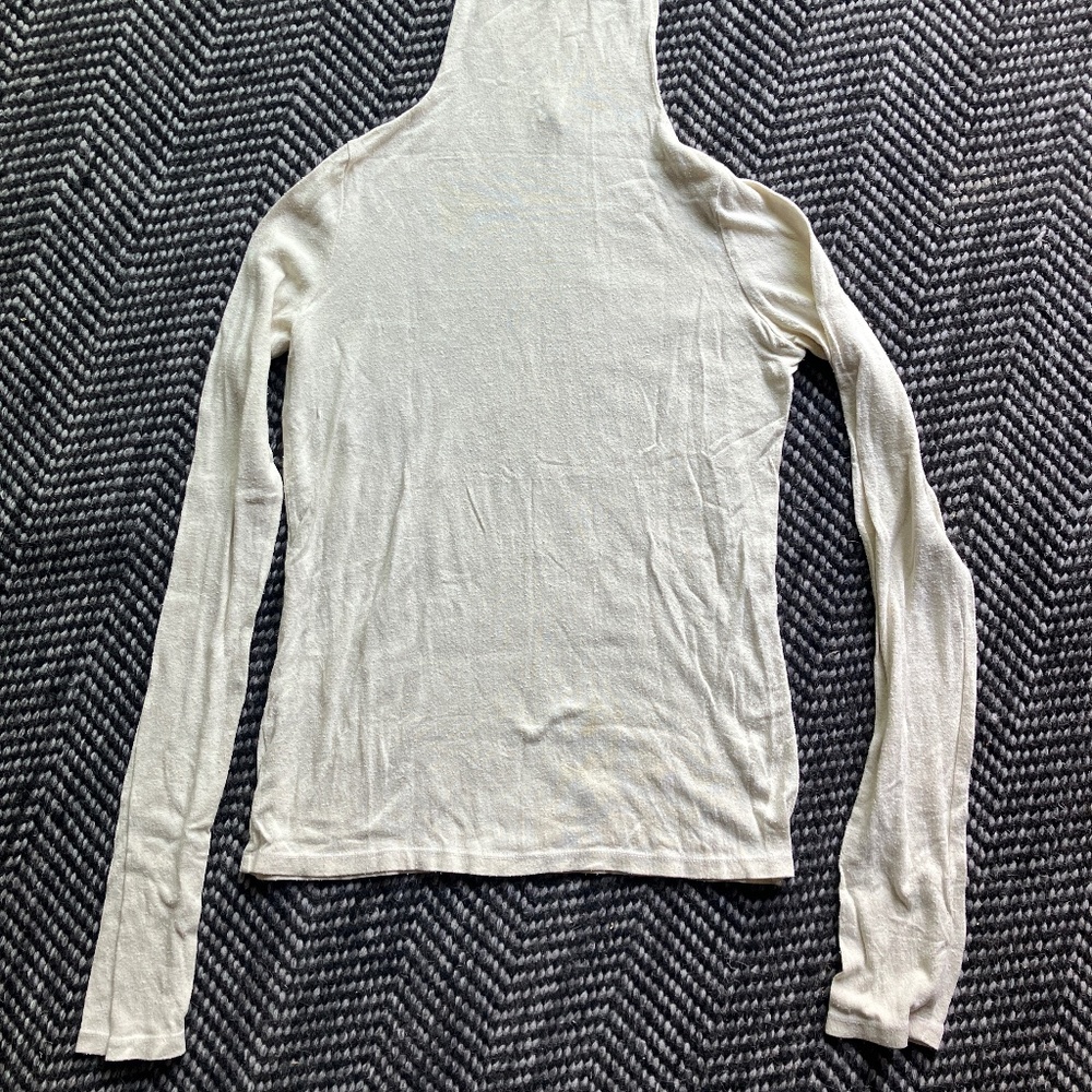 OZMA MARIANNE TURTLENECK (Regen Silk Turtleneck) Extra Long sleeve